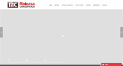 Desktop Screenshot of motoasaconsorcios.com.br