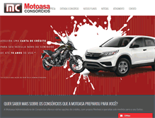 Tablet Screenshot of motoasaconsorcios.com.br